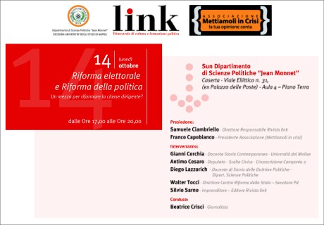 Riforma elettorale e Riforma politica